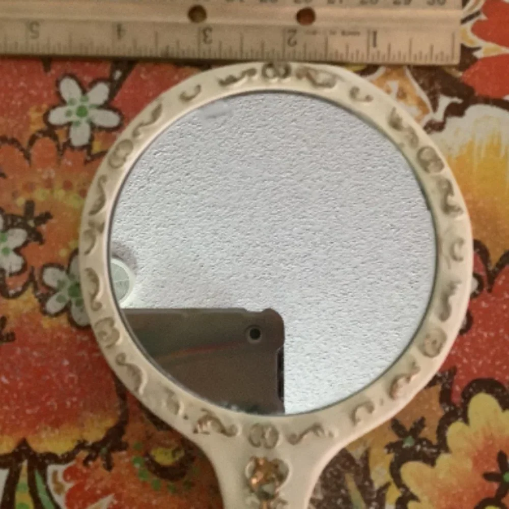 Vintage Holy Family Hand Mirror